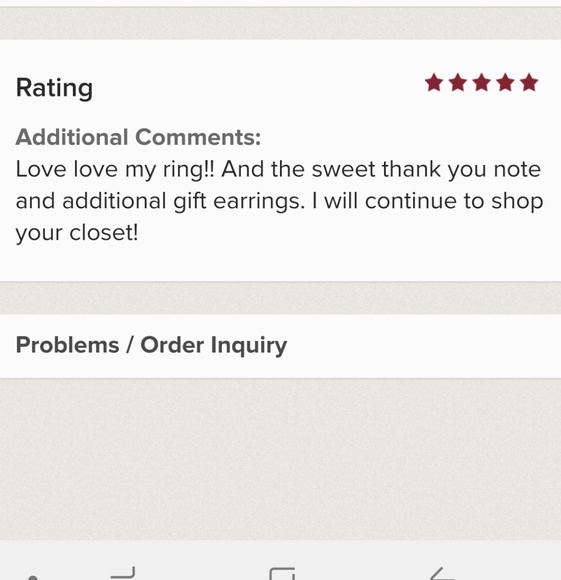 Stunning Sterling Silver CZ Ring Rose Gold NWT - Picture 8 of 8